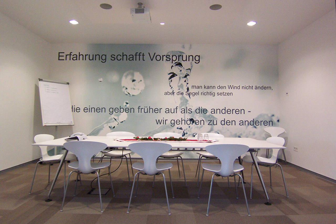 Innengestaltung Bauverein